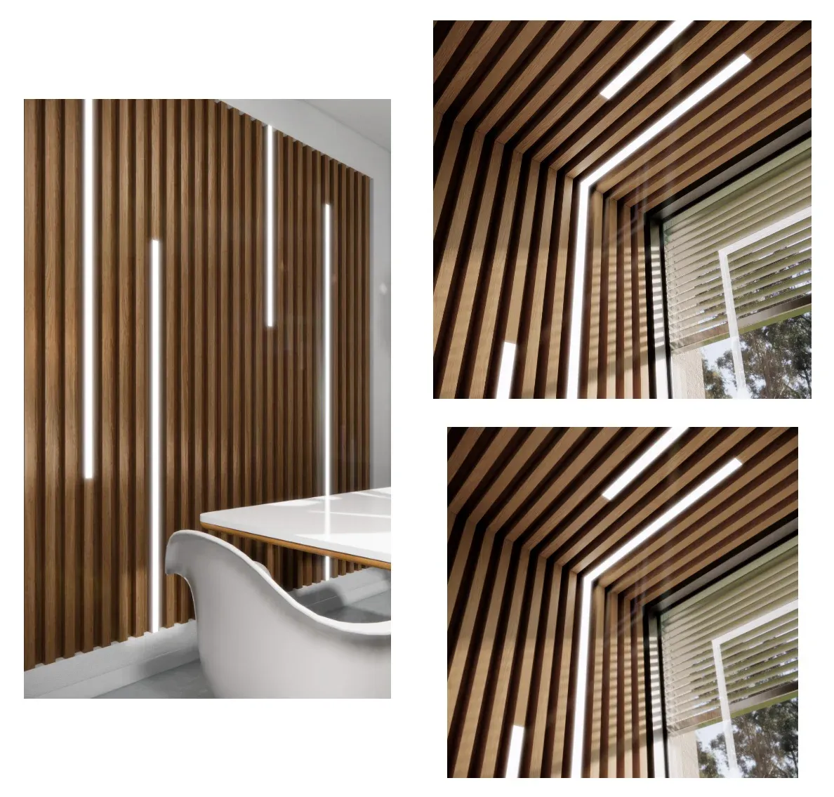 Immagine illuminotecnica tre blocchi